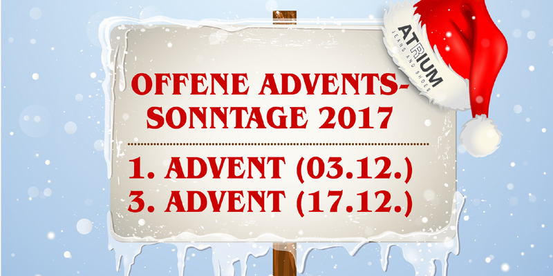 FÃœR EUCH AN ZWEI ADVENTSSONNTAGEN GEÃ–FFNET