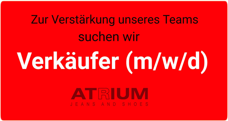 Jobs: VerkÃ¤ufer (m/w/d)